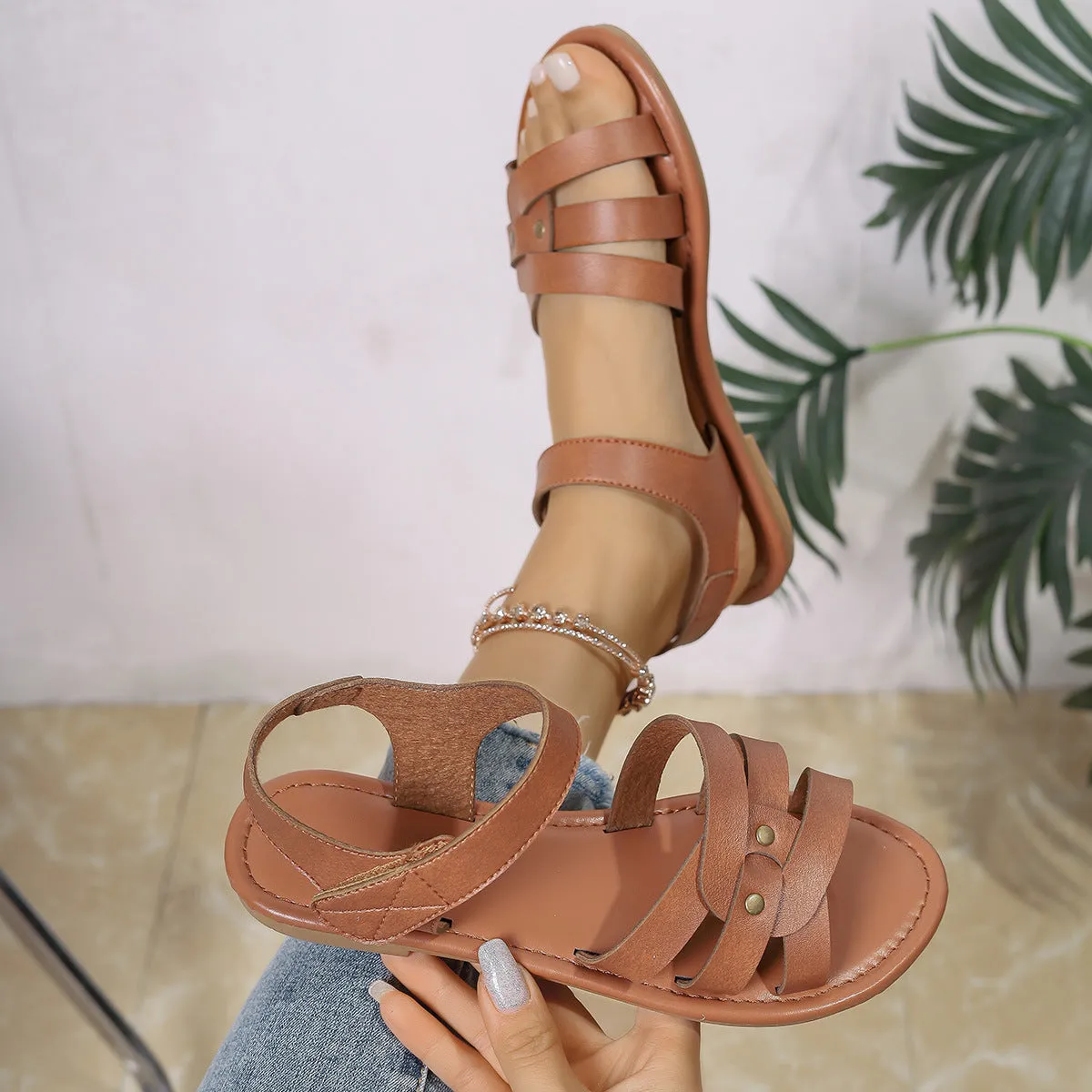 Italian Flat Sandals