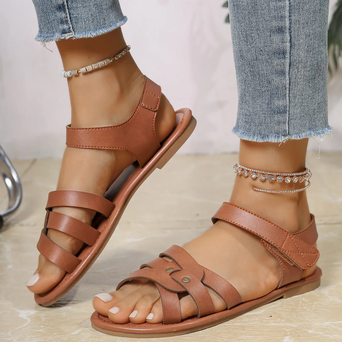 Italian Flat Sandals