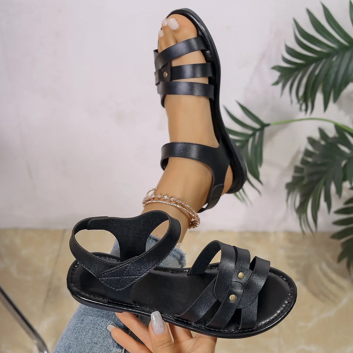 Italian Flat Sandals