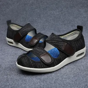 JITUUE Women Comfortable Diabetic Shoes Nursing Orthopedic Memory Foam Arch Suppor Walking Shoes
