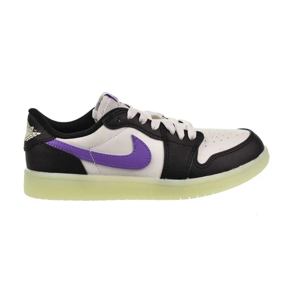 Jordan 1 Retro Low OG (PS) Little Kids' Shoes Black Raspberry hf0411-001