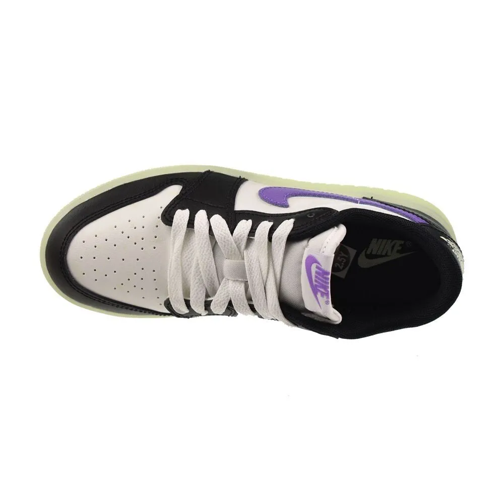 Jordan 1 Retro Low OG (PS) Little Kids' Shoes Black Raspberry hf0411-001