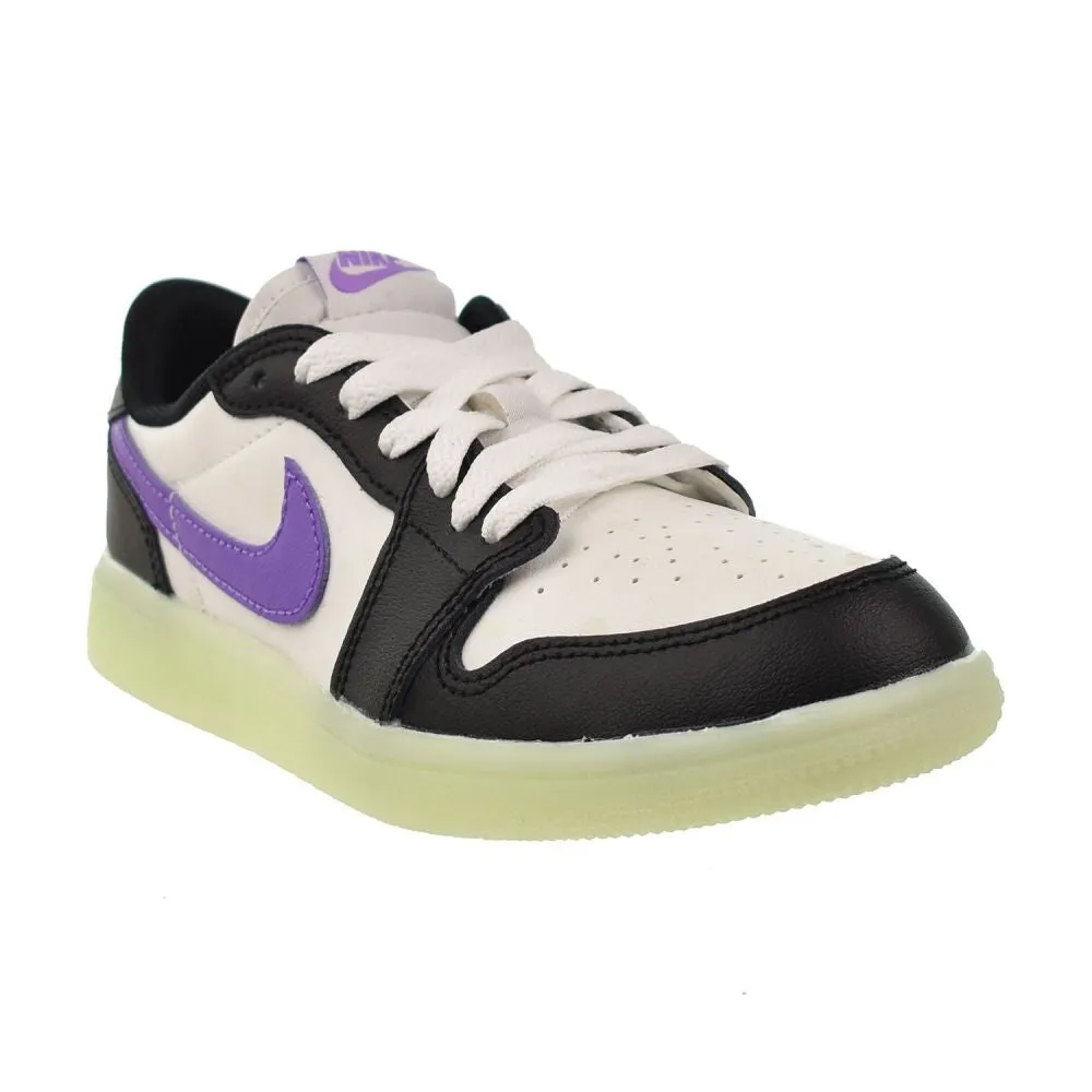 Jordan 1 Retro Low OG (PS) Little Kids' Shoes Black Raspberry hf0411-001