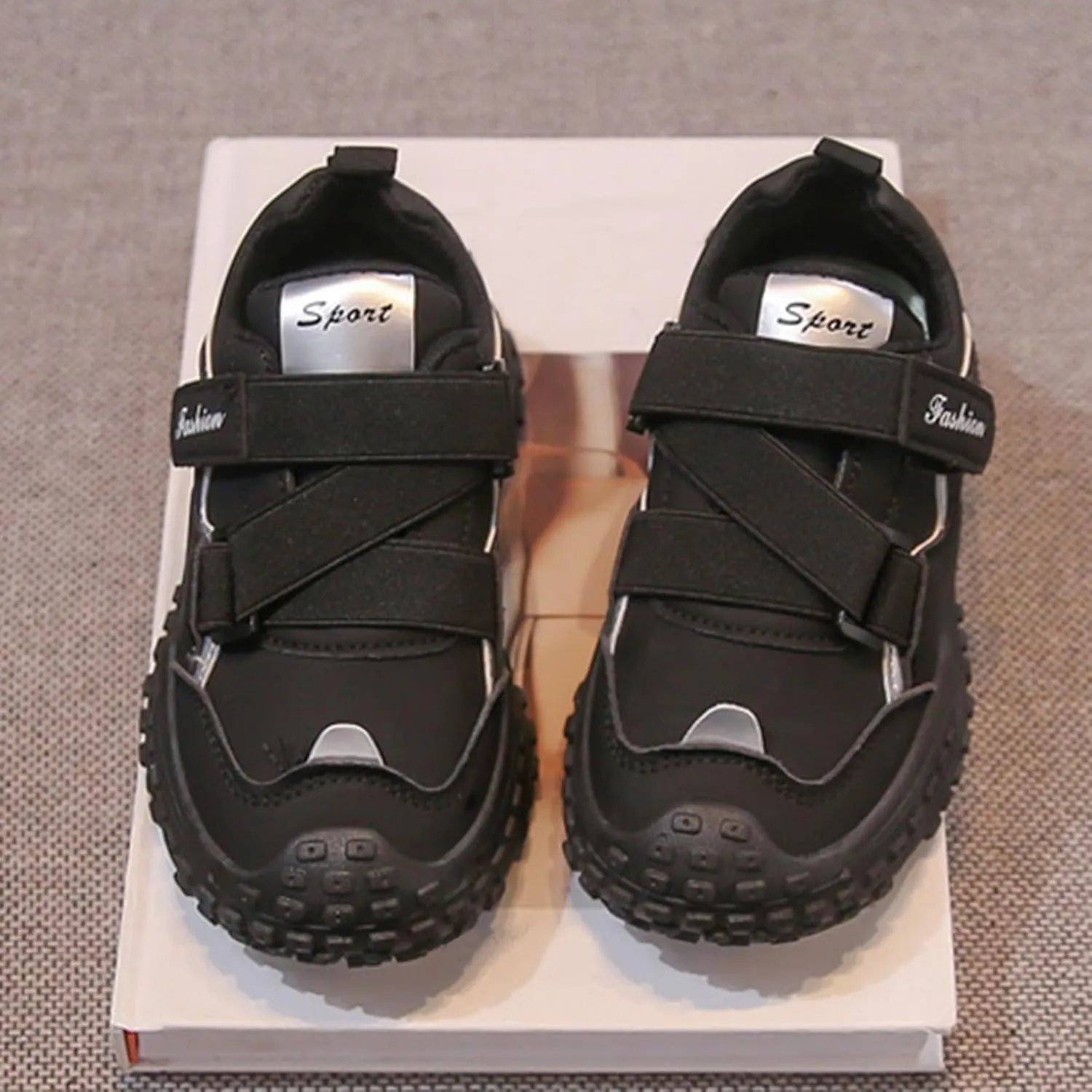 Kids Fashion Platform Sneakers Breathable Lightweight Comfortable Warm Water Proof Walking Running Casual Shoes