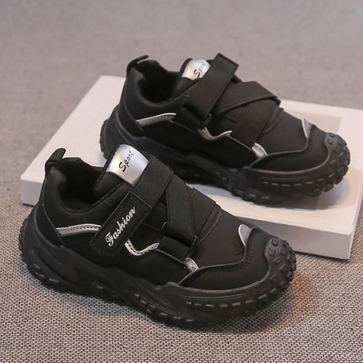 Kids Fashion Platform Sneakers Breathable Lightweight Comfortable Warm Water Proof Walking Running Casual Shoes