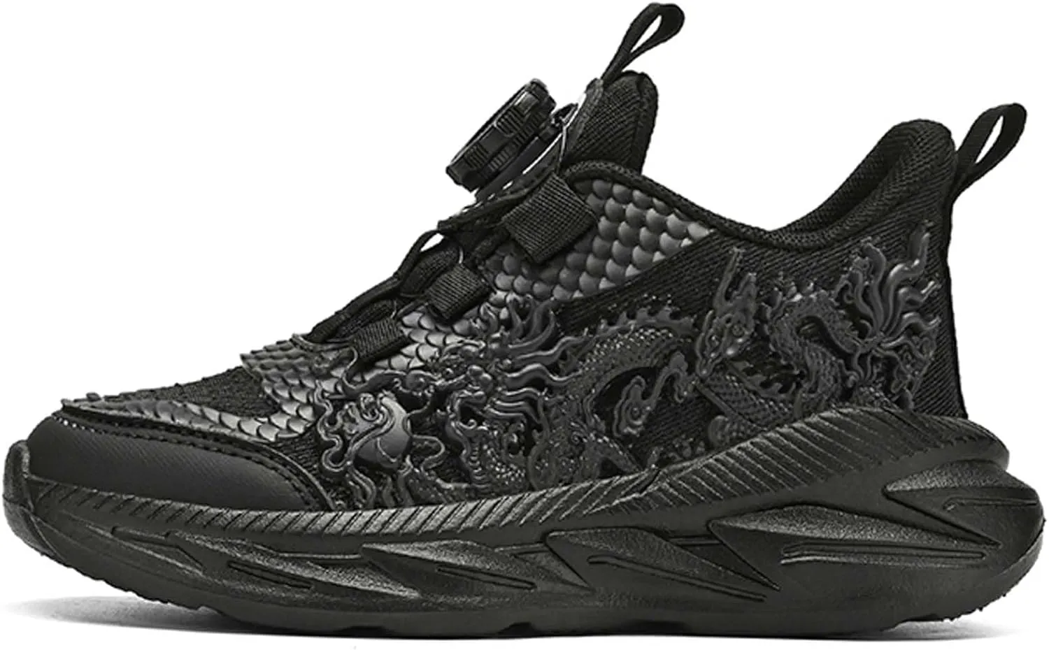 Kids Sneakers Boys Girls Night Glow Casual Walking Shoes Arch Support High Elasticity Badminton Shoes Lightweight Comfortable Sport Athletic 12.5~6.5 Sizes