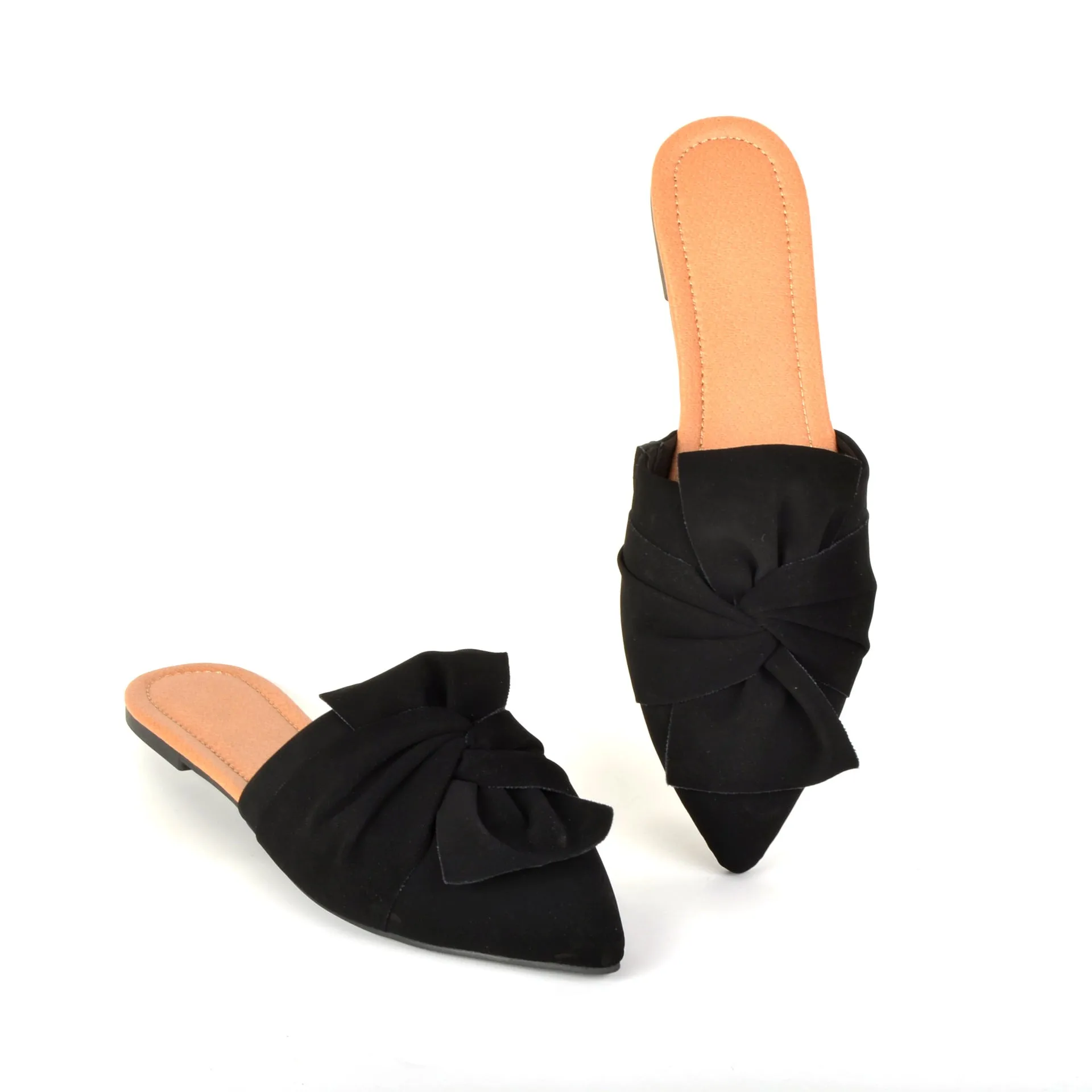 Leather Flat Sandals