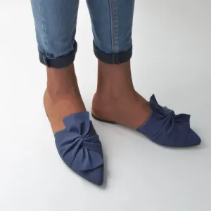 Leather Flat Sandals