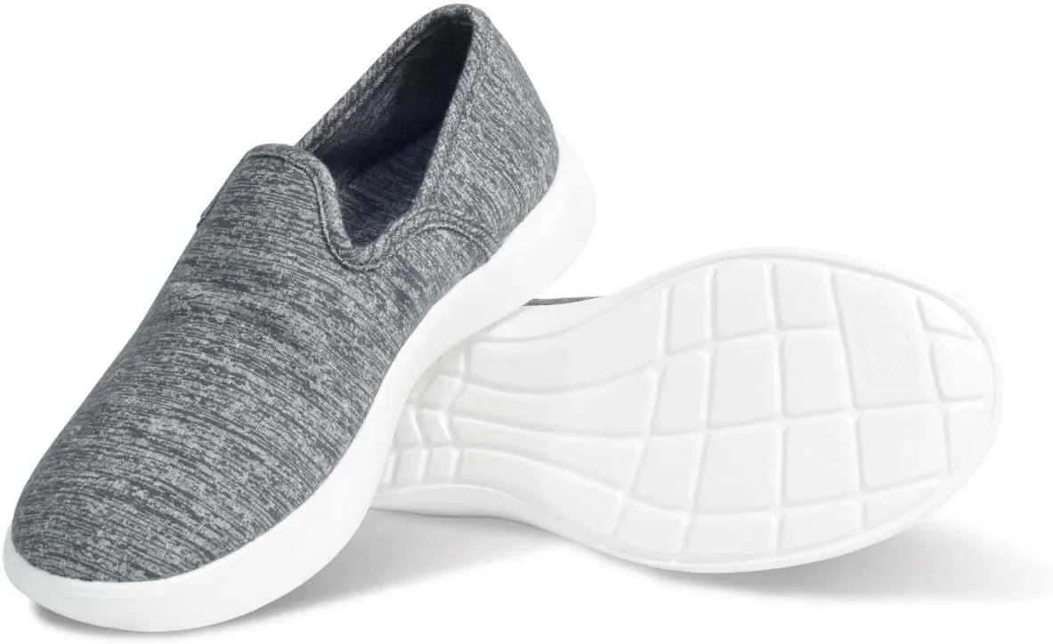 LeMouton Women's Wool Shoes Comfortable Lightweight Walking Casual Slip on