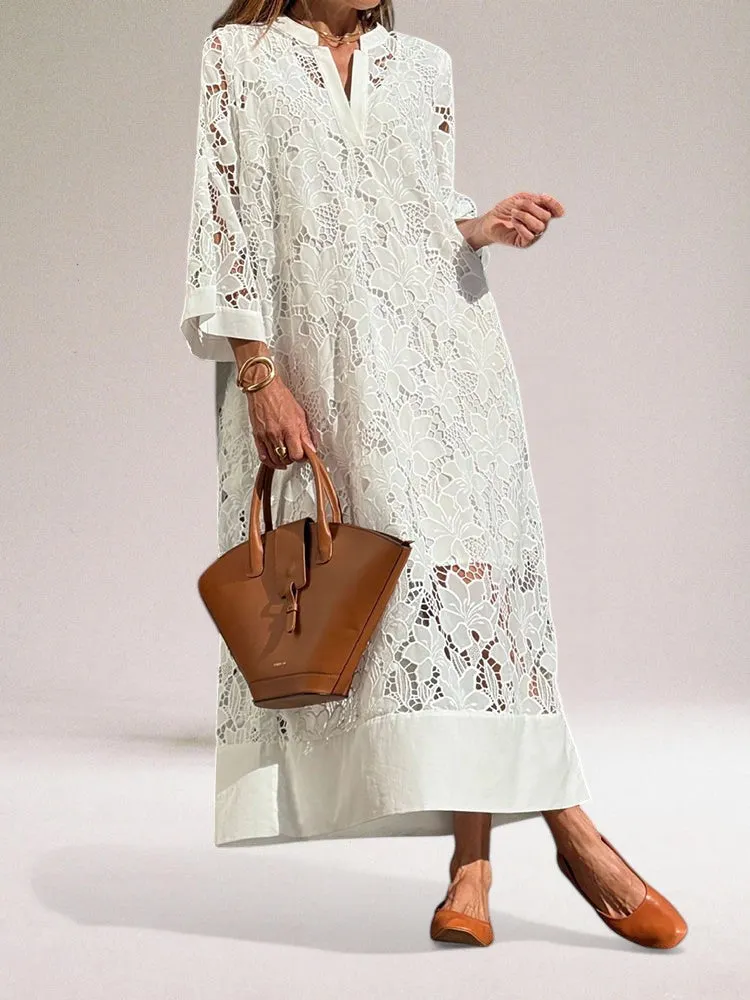 Livia  Elegant Laced Dress