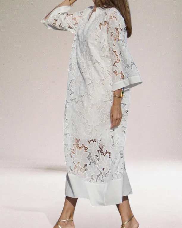 Livia  Elegant Laced Dress