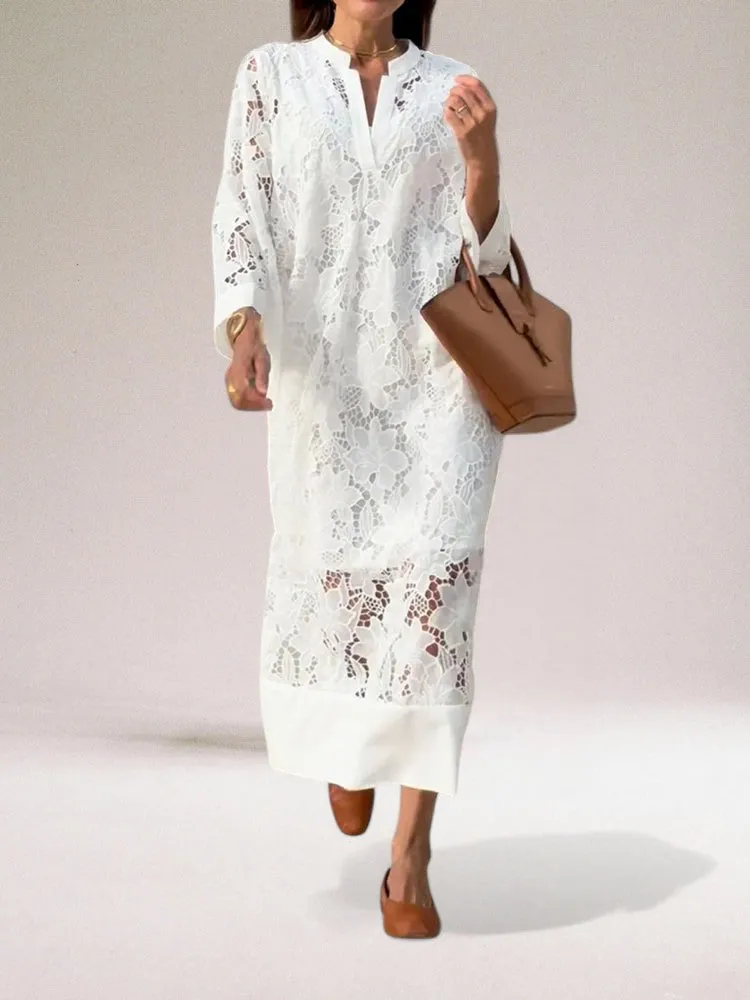 Livia  Elegant Laced Dress