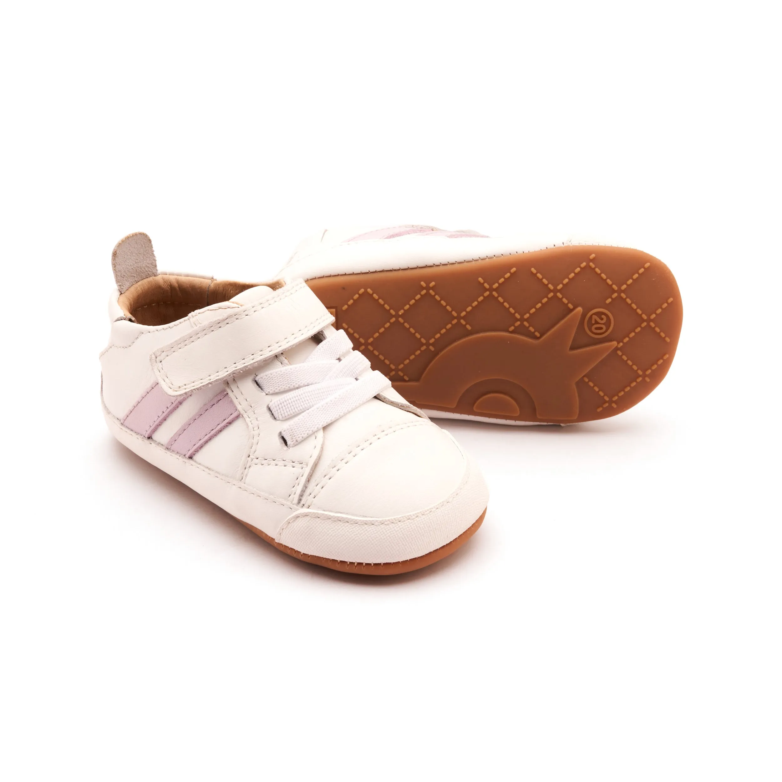 Low Roller Shoe - Snow/Lilium
