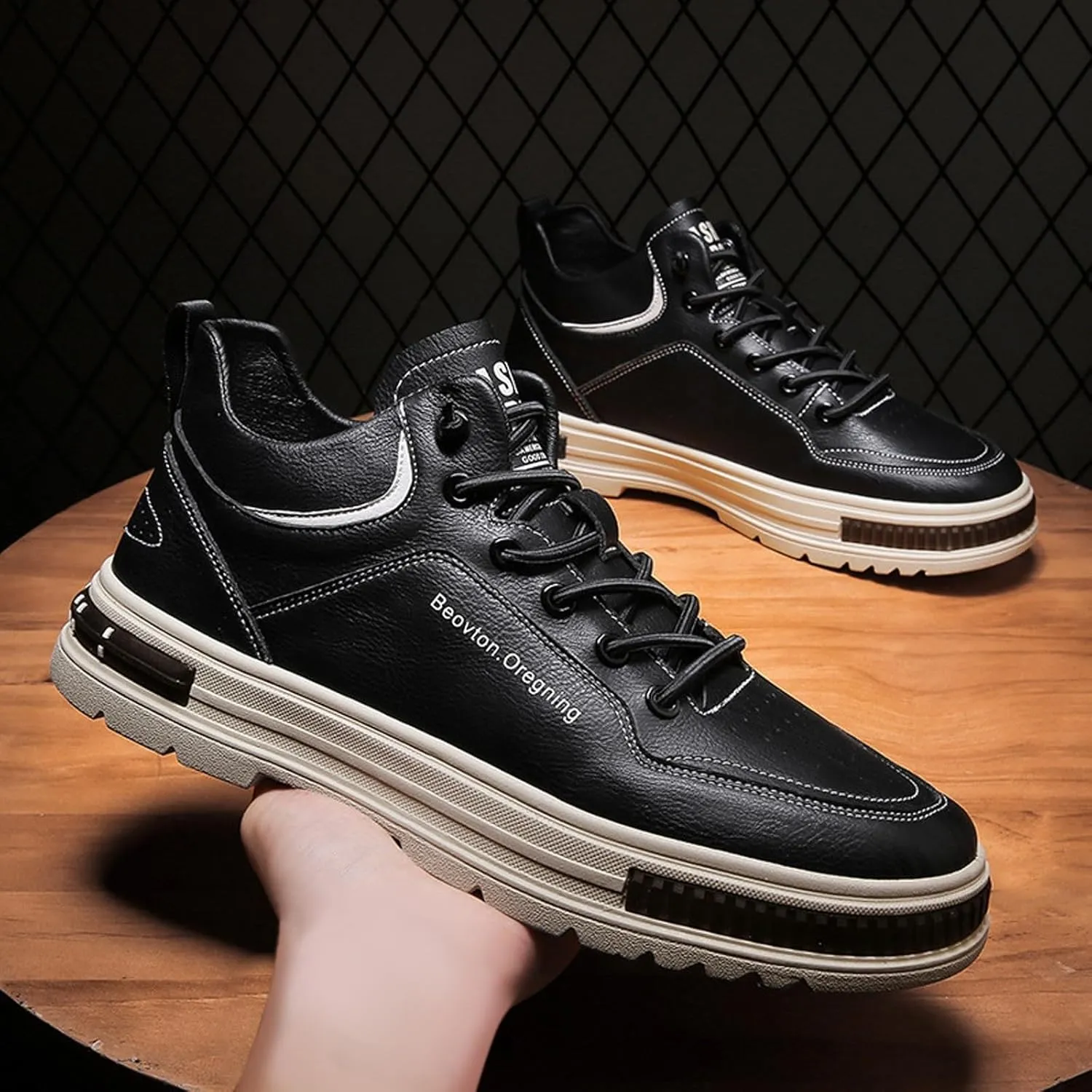 Men Sneakers Men's Walking Shoes Non Slip Running Tennis Shoes Casual Sneakers Workout Sports Mens Walking Sneakers