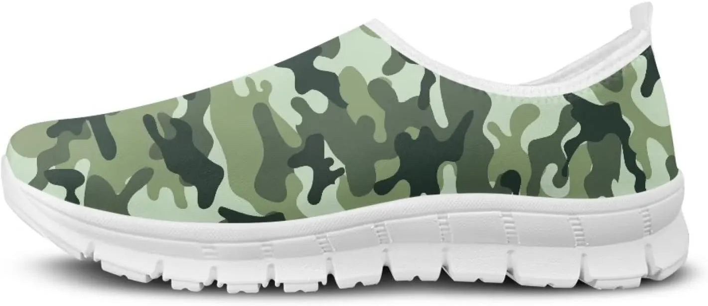 Men's Walking Shoes Lightweight Sneakers Walking Casual Comfortable Travel Shoes White Sole