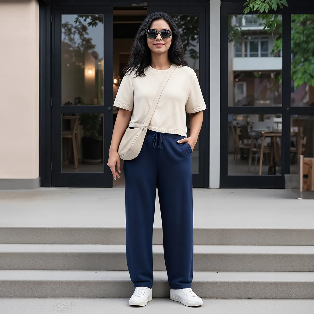 Move All Day Cotton Wide Pants - Tall