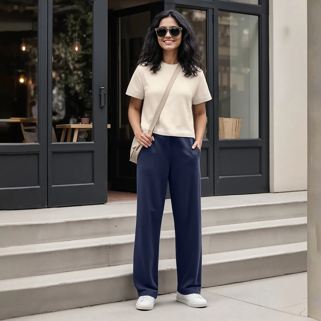 Move All Day Cotton Wide Pants - Tall
