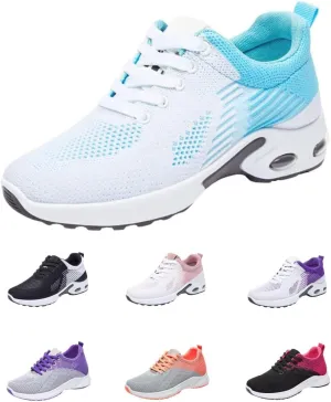 Musabela Orthopedic Shoes for Women Comfortwear Ortho Shoes for Women Plantar Fasciitis Walking Tennis Shoe Arch Support Air Cushion Running Shoe Mesh Breathable Gym Work Fashion Stretch Sneakers