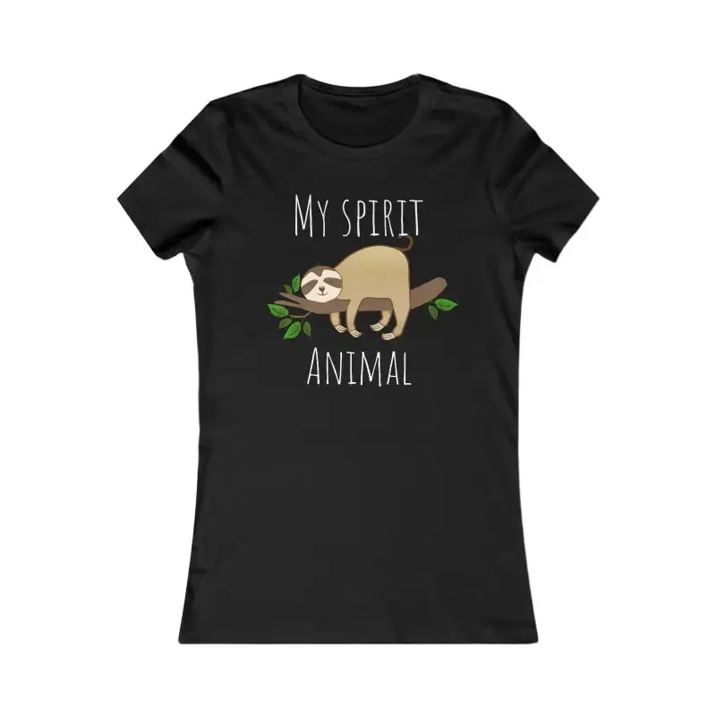 My Spirit Animal Sloth Tee for Women