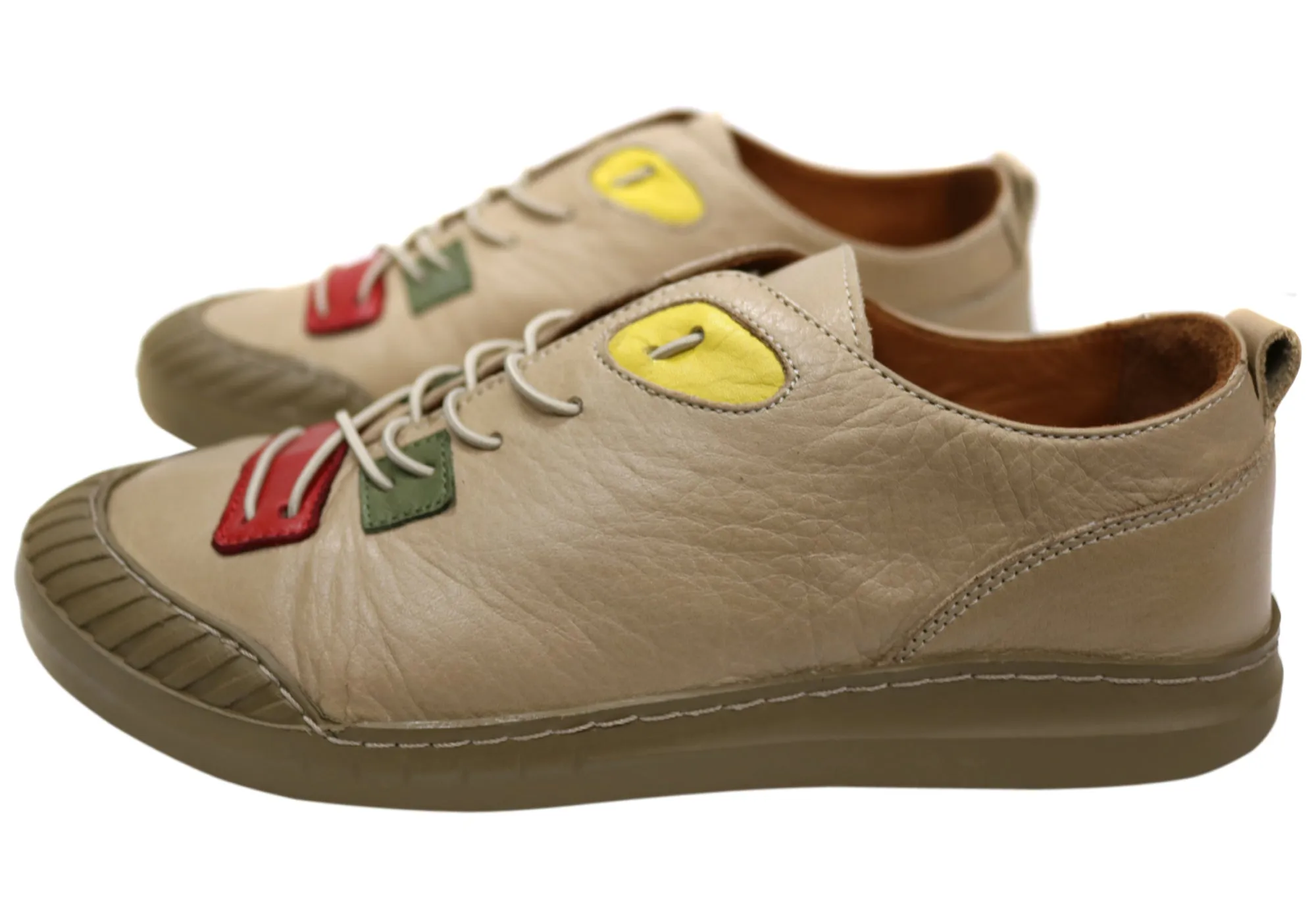 Orizonte Queenie Womens European Leather Comfortable Casual Shoes