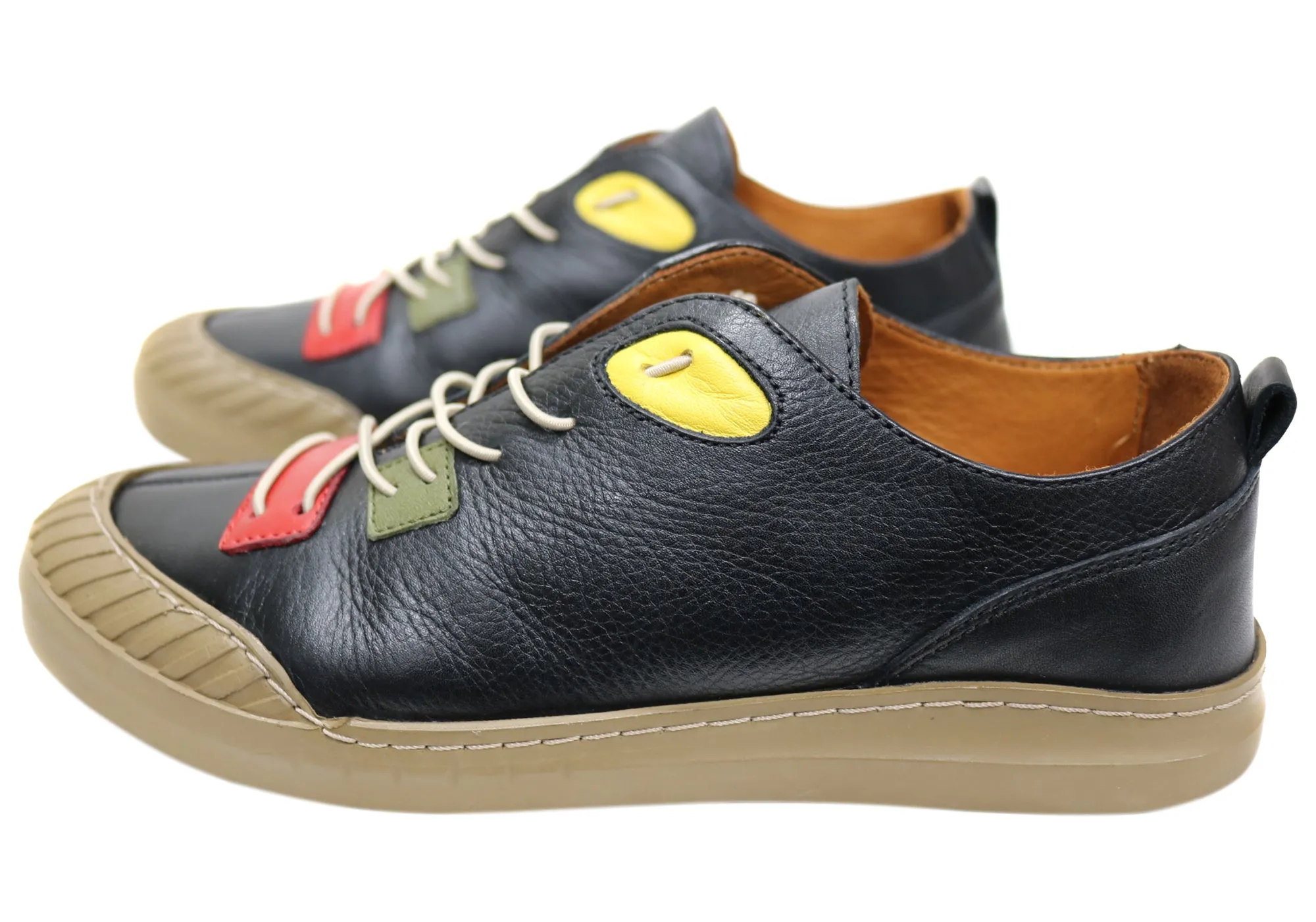 Orizonte Queenie Womens European Leather Comfortable Casual Shoes