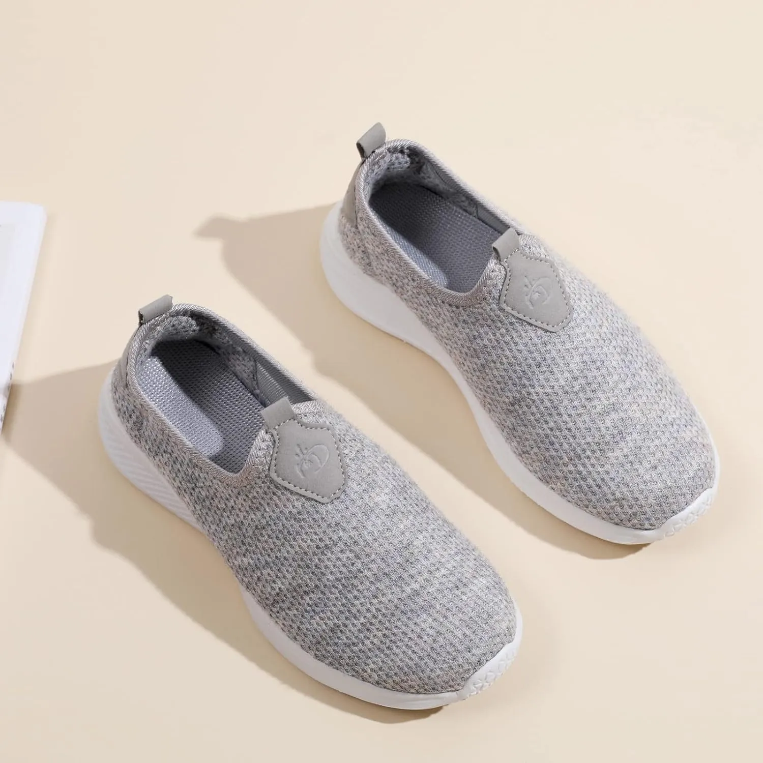 Orthopedic Casual Walking Shoes for Women Slip On Sneakers with Arch Support Comfortable Loafers Plantar Fasciitis Relief Foot Pain Diabetic