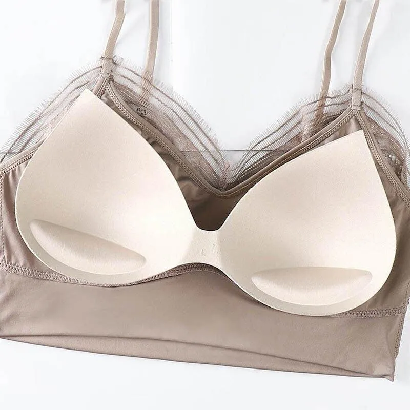 Padded Push Up Bralette  Wireless Comfort and Support for Every Day