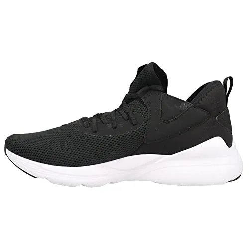 PUMA Cell Vive Evo Men's Running Sneakers in Black/Metallic Silver, Size 12