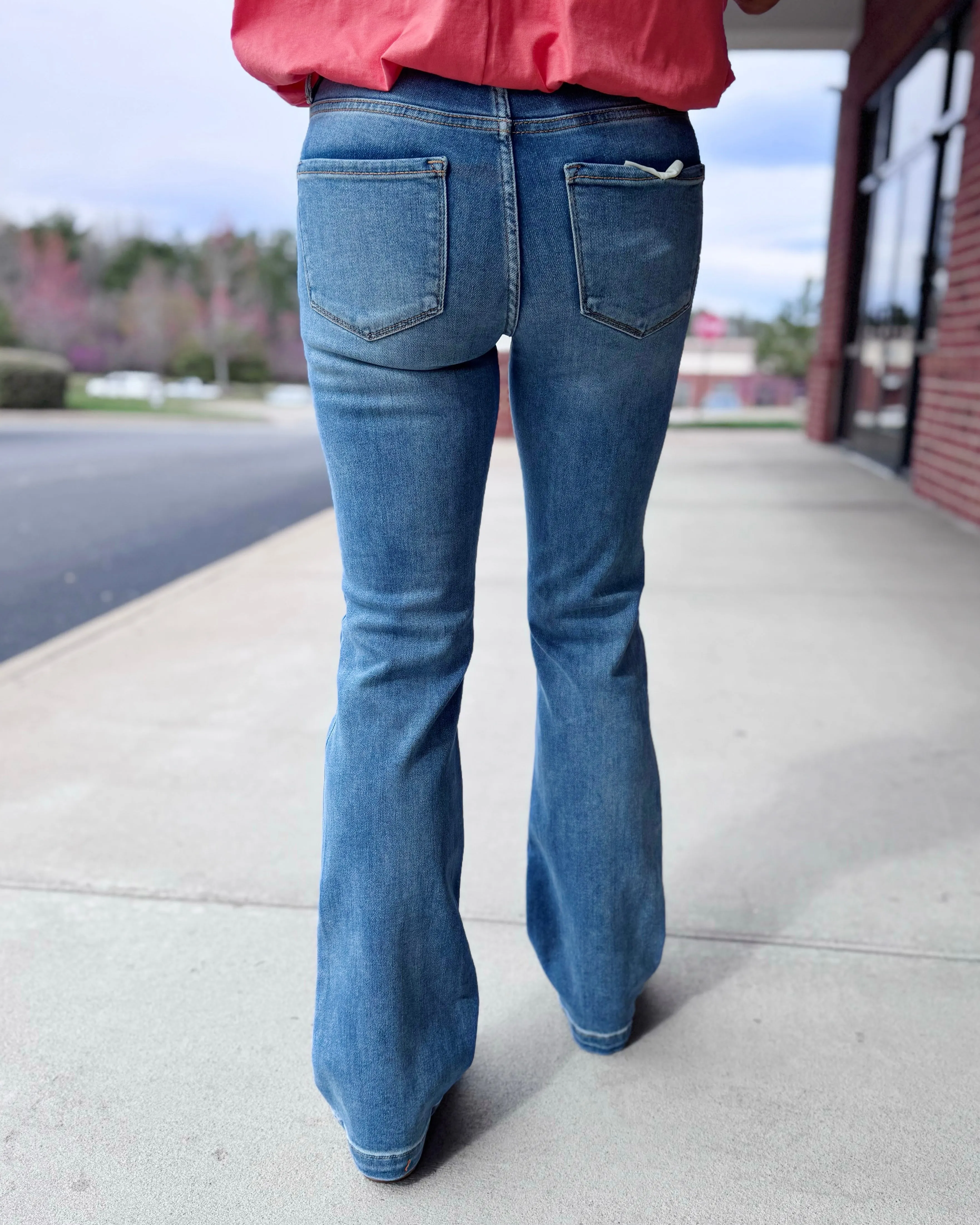 Risen REG/CURVY Tummy Control Bootcut Jeans