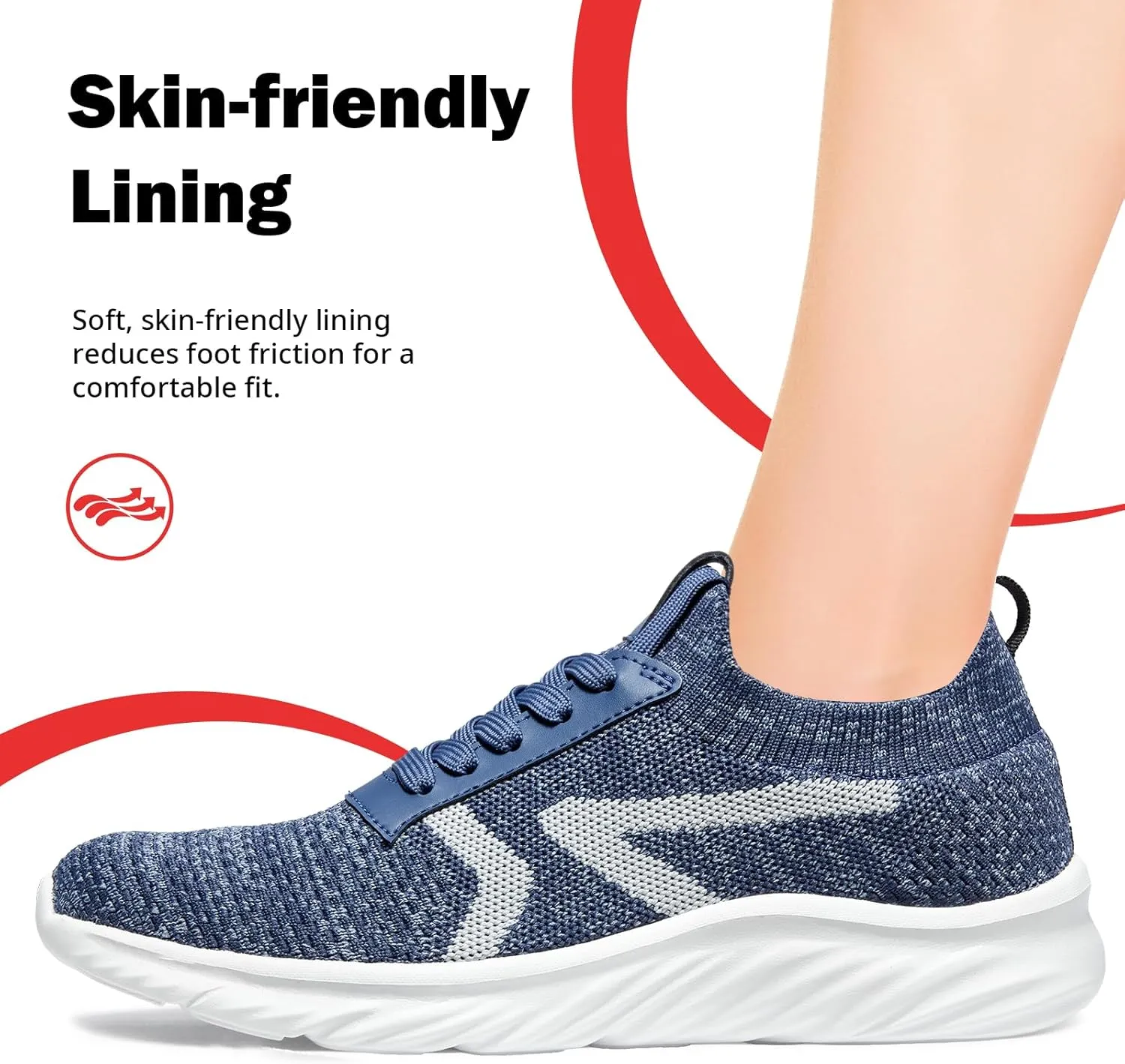 Running Shoes for Men Tennis Walking Gym Sneakers Lightweight Mesh Breathable Casual Sports Workout Shoes