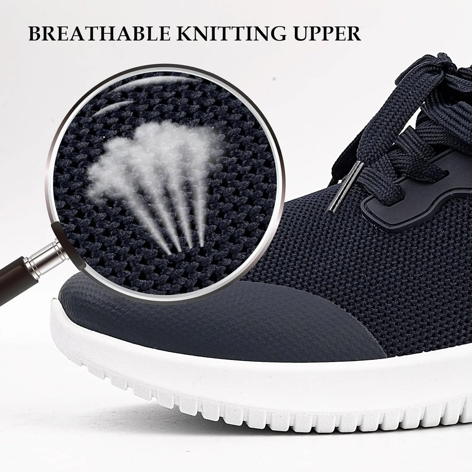 Samilor Men's Slip on Walking Shoes Comfortable Lightweight Breathable Sneakers Running Shoes