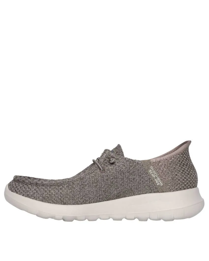 SKECHERS GO WALK 216285 Slip In Max - Halcyon Taupe