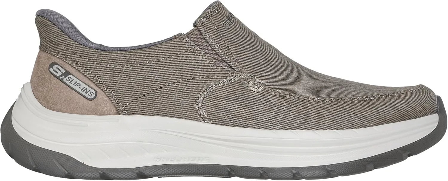 Skechers Slip-Ins 205356 Decklan Gulliver Navy Men's Trainers in Blue Fabric