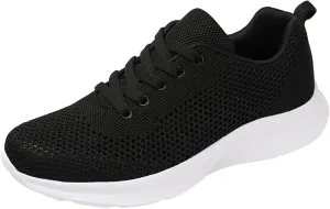 Sneakers for Women Running Shoes Fashion Walking Lace Up Mens Casual Shoes Workout Women's Casual Shoes White Platform Sneakers Black Tennis Shoe Trainers Shoe