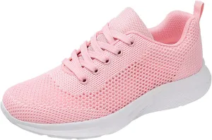 Sneakers for Women Walking Shoes Casual Lace Up Running Shoes for Women Slip On Men Casual Shoes Platform Sneakers Brown Tennis Shoe Cross Trainer Shoe