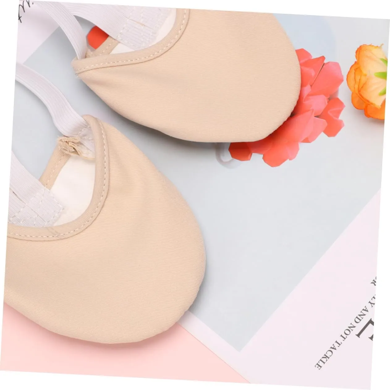 Sole Ballet Shoes Half Sole Covers Dance Shoes for Girls Lightweight Comfortable Size s Skin