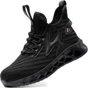 Steel Toe Work Shoes for Men Women Lightweight Comfortable Industrial & Construction Safety Boots