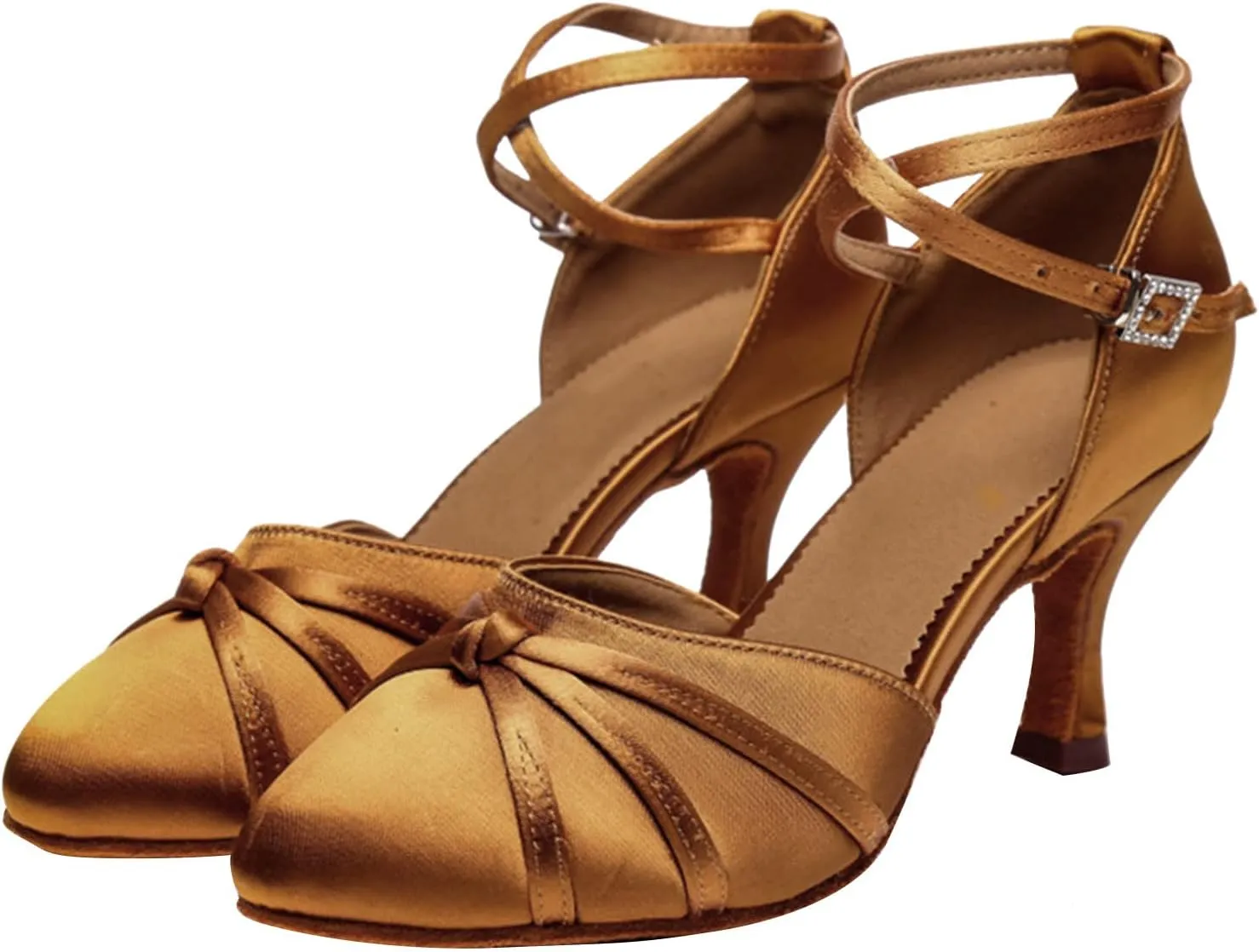 Summer Women's Large Latin Dance Shoes Square Dance Sandals Latin Dance Shoes High Heels Womens Bike Sandals
