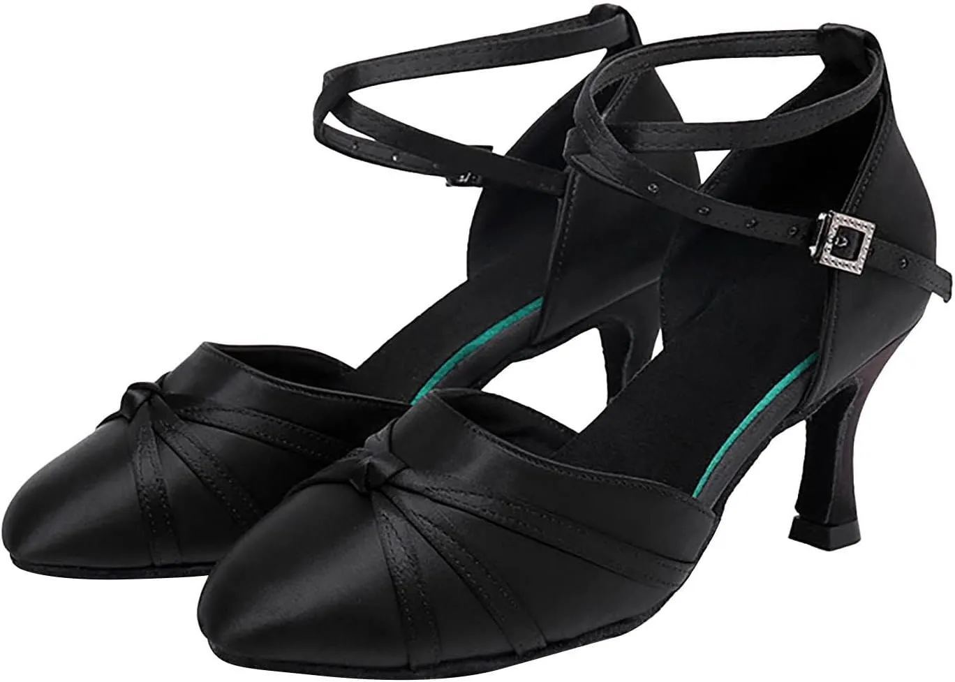 Summer Women's Large Latin Dance Shoes Square Dance Sandals Latin Dance Shoes High Heels Womens Bike Sandals