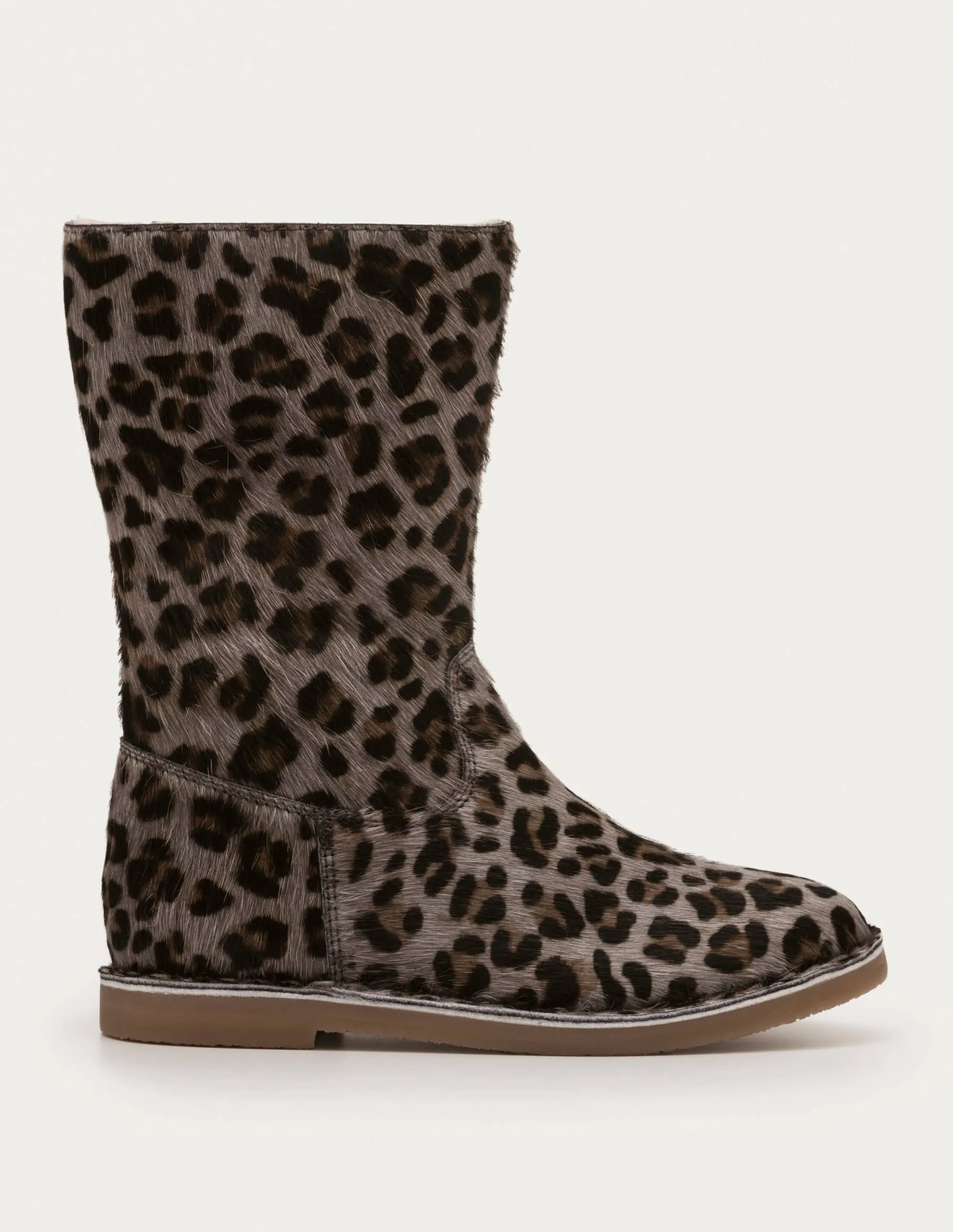 Tall Boots-College Navy Leopard