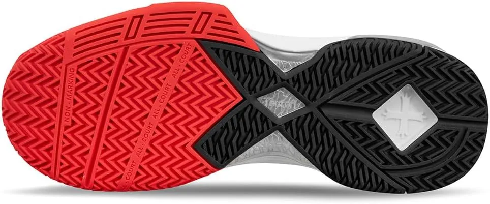 Teuton AC1- All Court - Versatile Sports Shoes for Squash, Tennis, Padel, Pickleball, Handball - Ideal for Hard Surfaces, Synthetic Courts, and Sand Play.