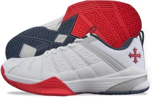 Teuton AC1- All Court - Versatile Sports Shoes for Squash, Tennis, Padel, Pickleball, Handball - Ideal for Hard Surfaces, Synthetic Courts, and Sand Play.
