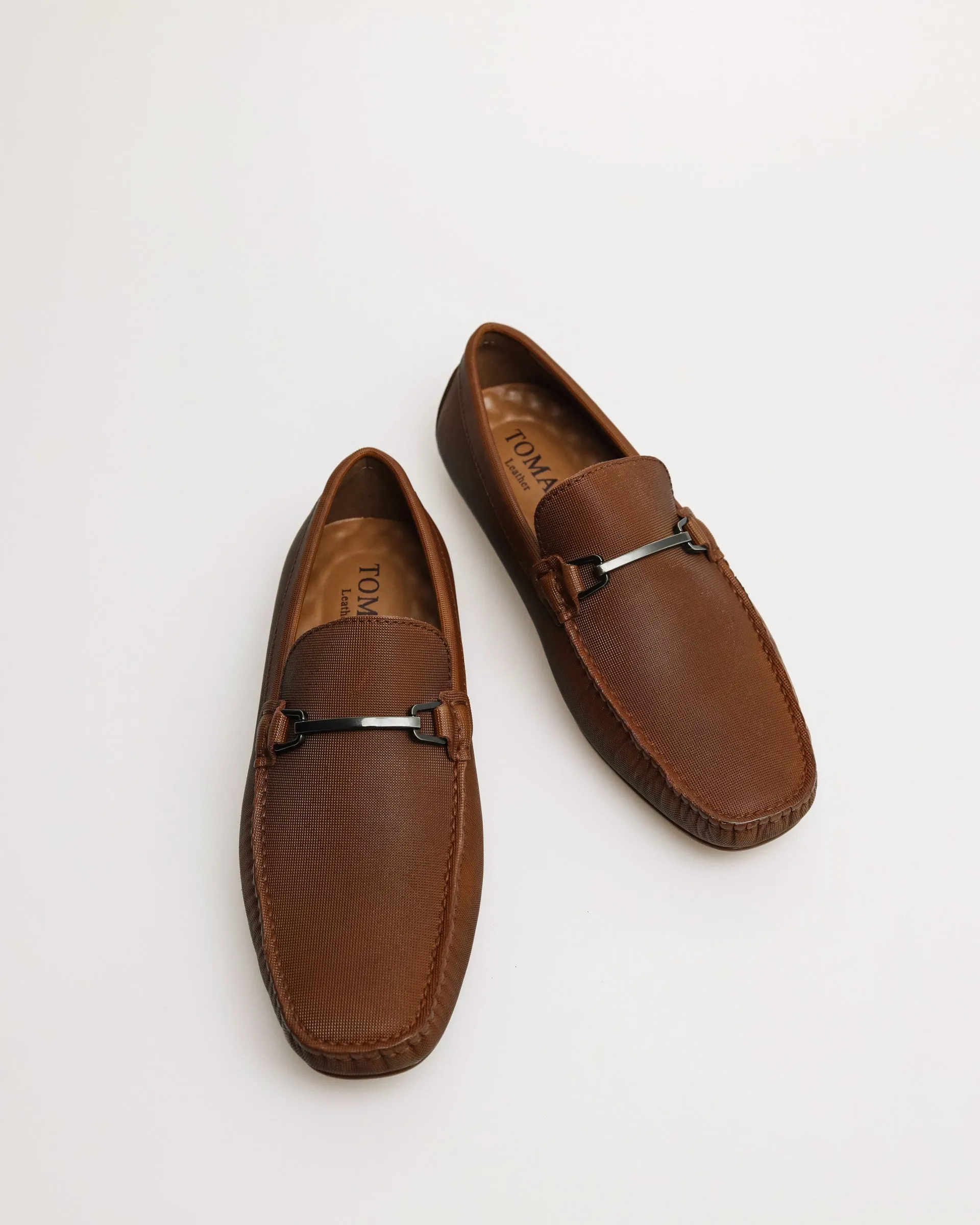 Tomaz C491 Men's Buckle Moccasins