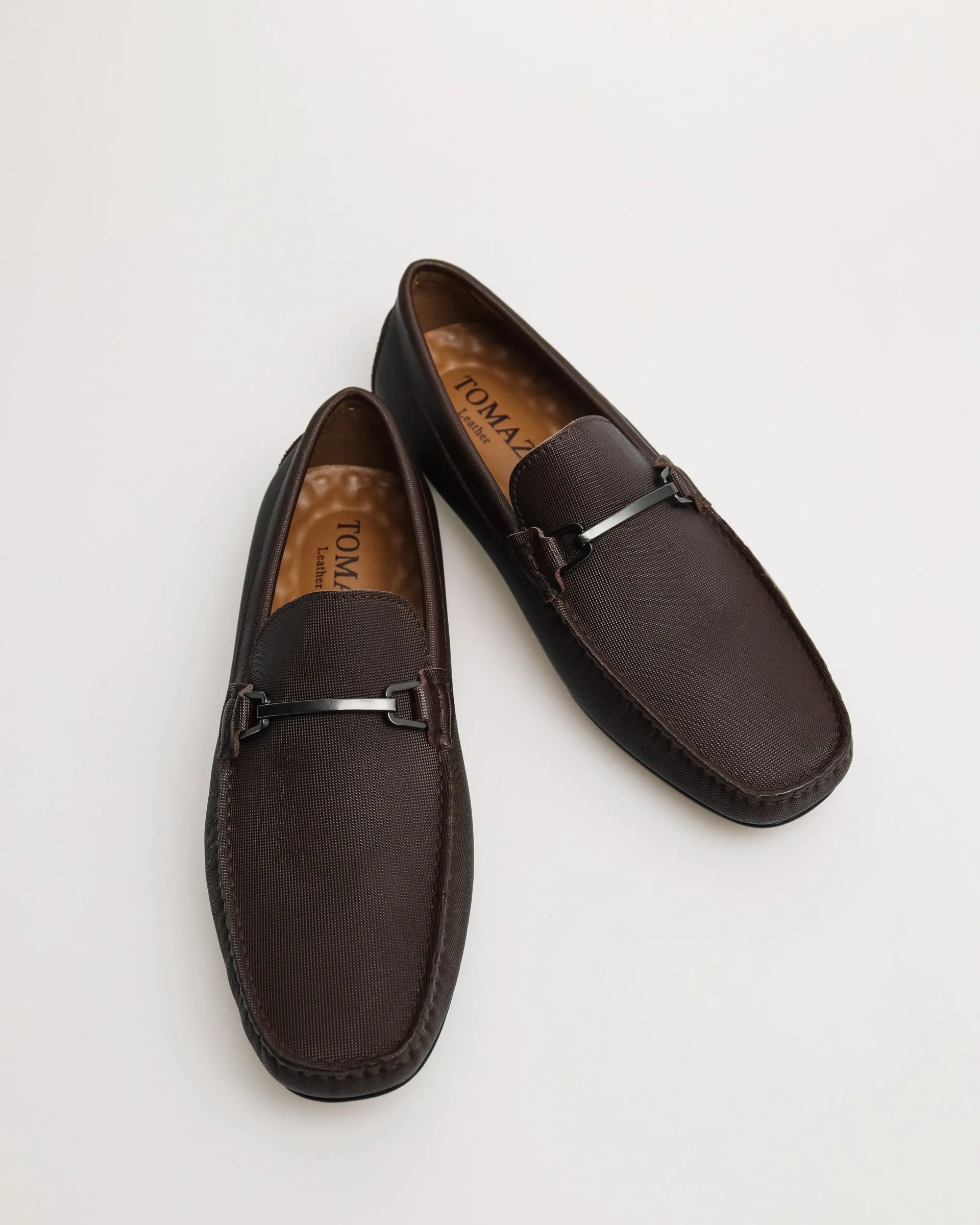 Tomaz C491 Men's Buckle Moccasins