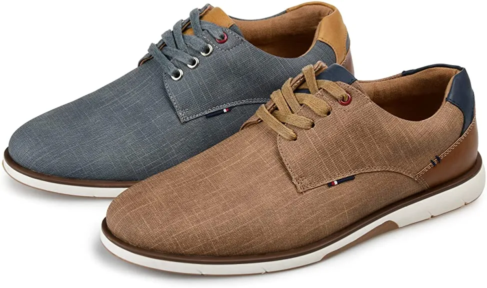 Vance Co. Men's Lamar Casual Dress Shoe  Color Brown Size 9M