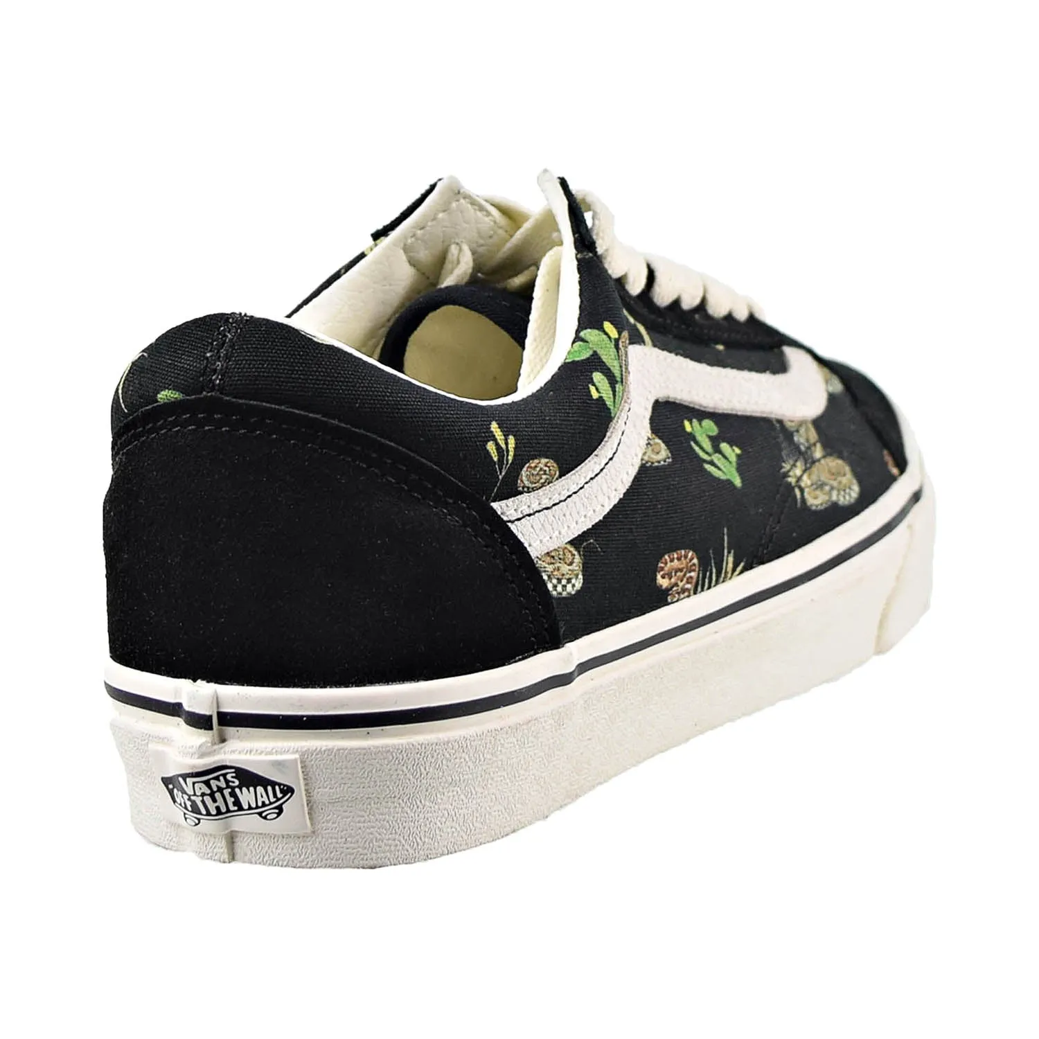 Vans Desert Old Skool Men's Shoes Snake-Black-White