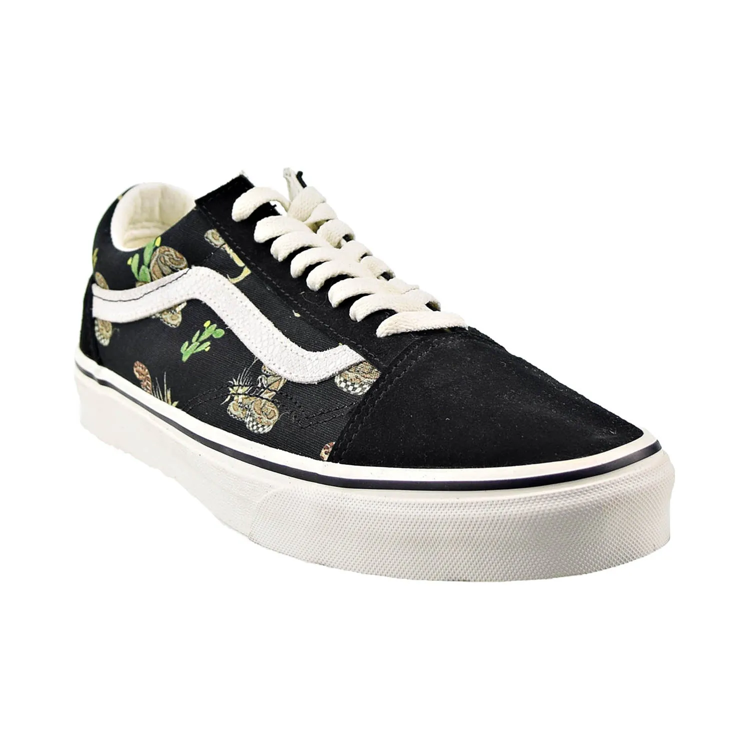 Vans Desert Old Skool Men's Shoes Snake-Black-White