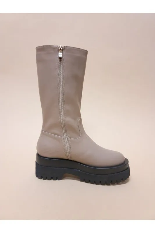 Venet- Mid Calf Platform Boots