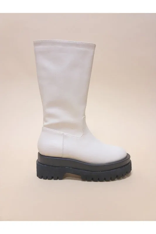 Venet- Mid Calf Platform Boots