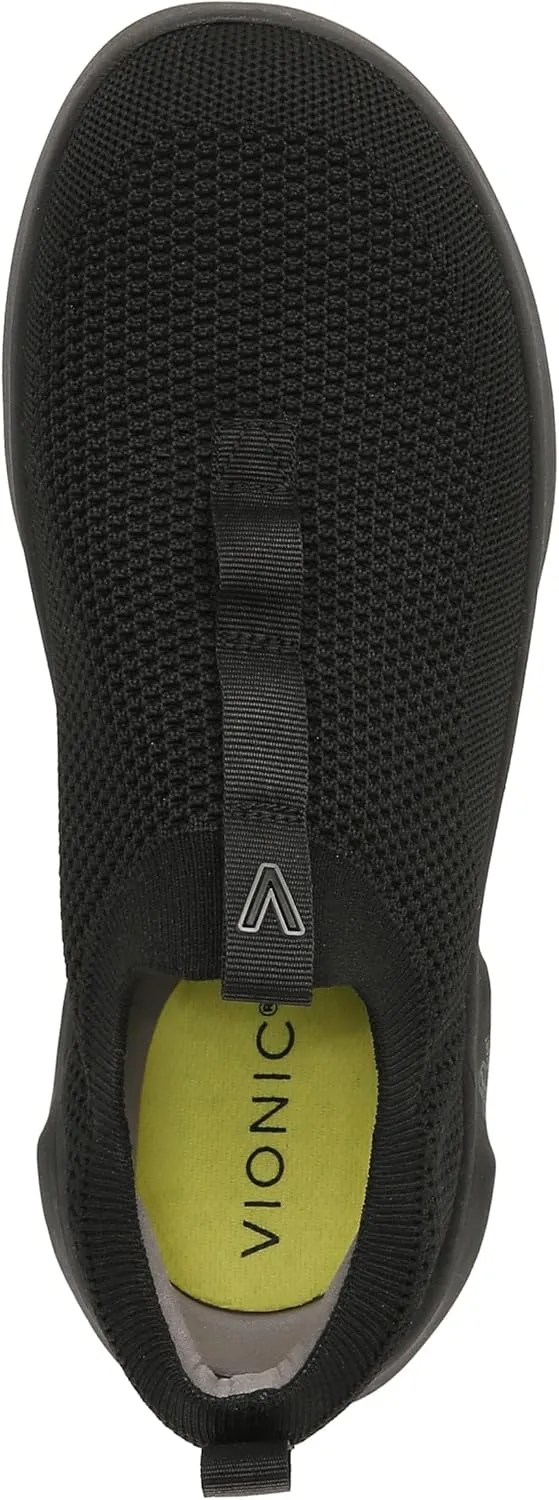 Vionic Women's Escapade Advance Non-Slip Sneakers- Supportive Washable Slip-on Shoes That Includes a Built-in Arch Support Orthotic Footbed That Corrects Pronation and Helps Heel Pain, Sizes 5-12